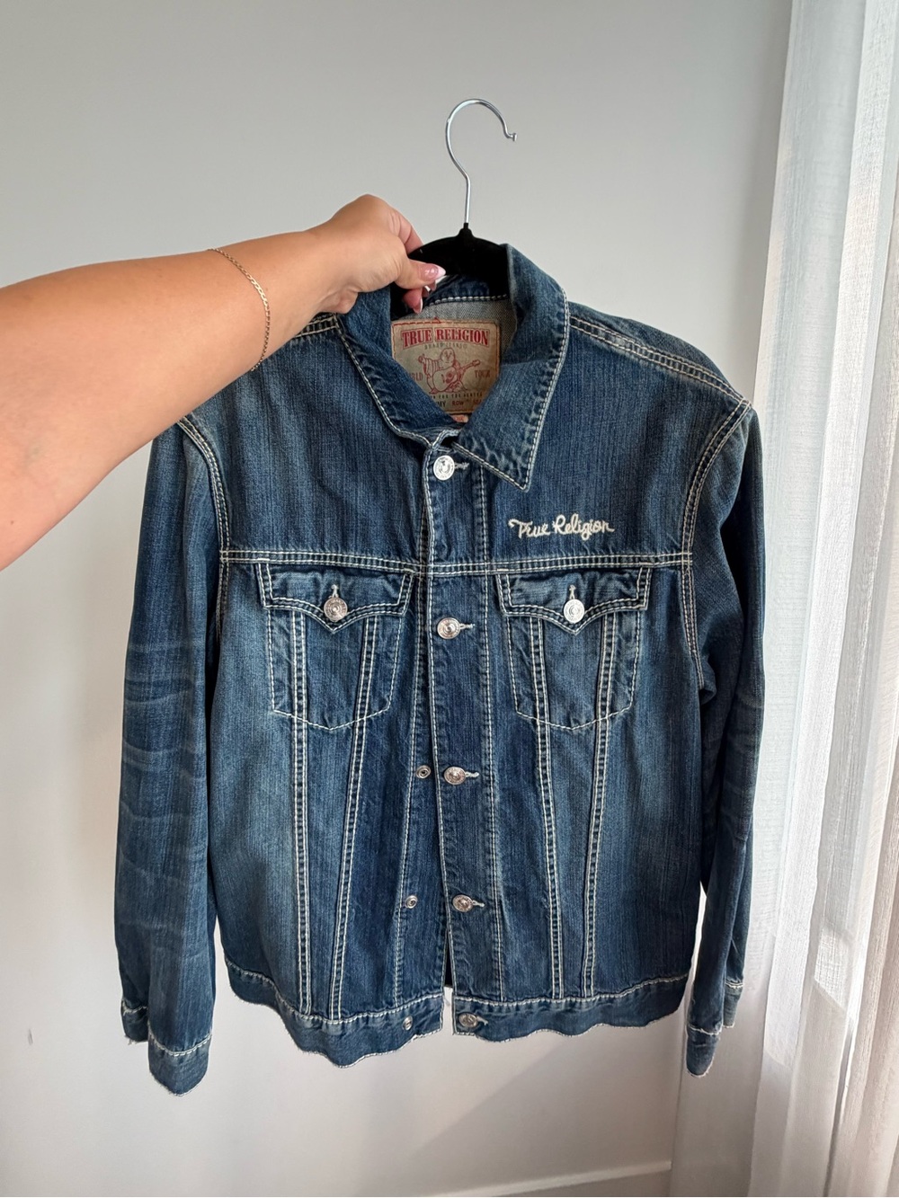 True Religion Dark Blue Denim Jacket